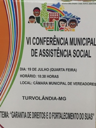 VI CONFERÊNCIA MUNICIPAL DE ASSISTÊNCIA SOCIAL