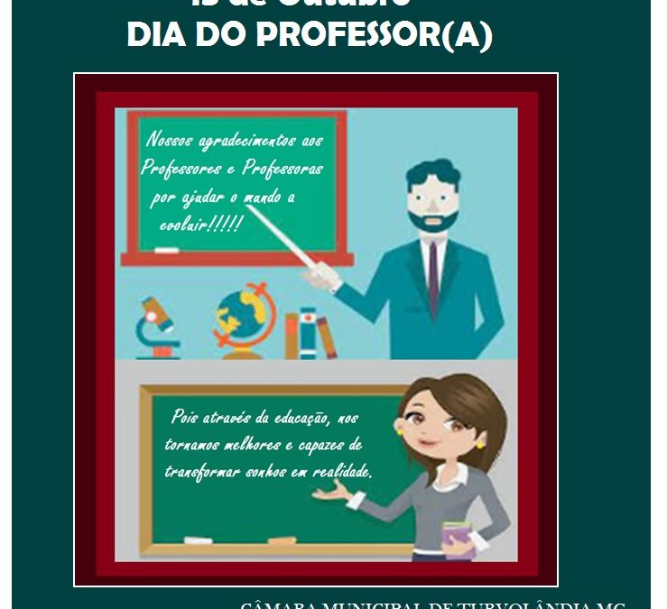 PARABÉNS A TODOS OS PROFESSORES!!!